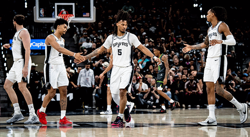 NBAde Spurs, Timberwolves’u yendi seri 1-1 oldu