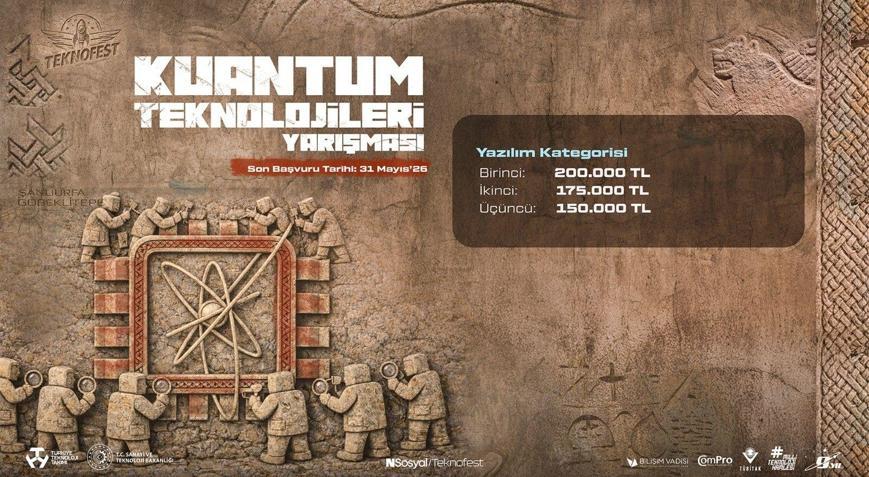 Kuantum Teknolojileri Yarışması Yazılım Kategorisi başvuruları devam ediyor