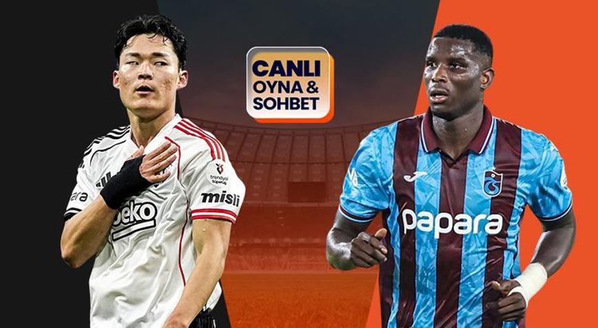Beşiktaş, Trabzonsporu konuk ediyor Dev maçın heyecanı Mislide
