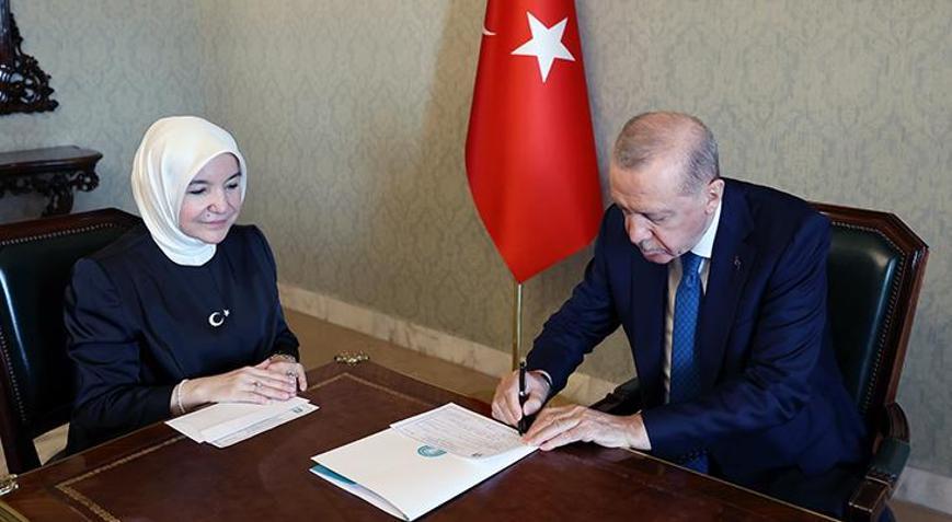 Cumhurbaşkanı Erdoğan, Darülacezeye kurban bağışında bulundu