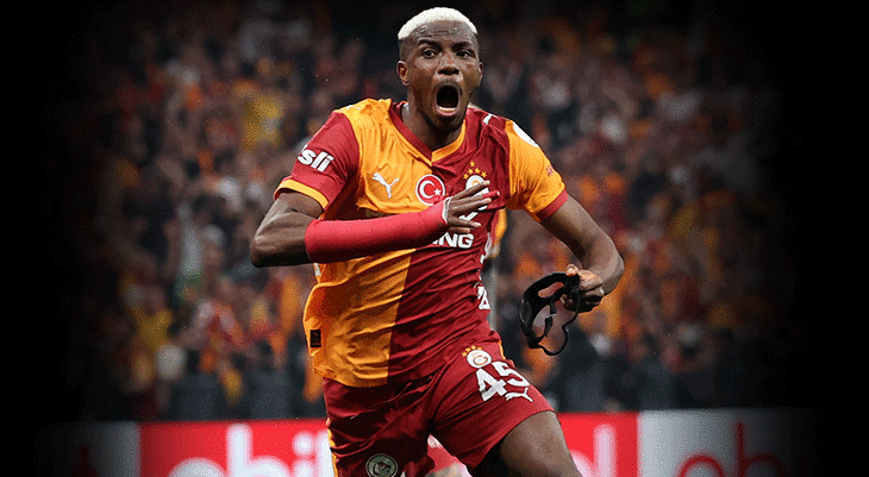 Galatasarayda Victor Osimhenden ezeli rakiplere mesaj Onlar bizim gibi kutlama yapmayı bilmiyorlar