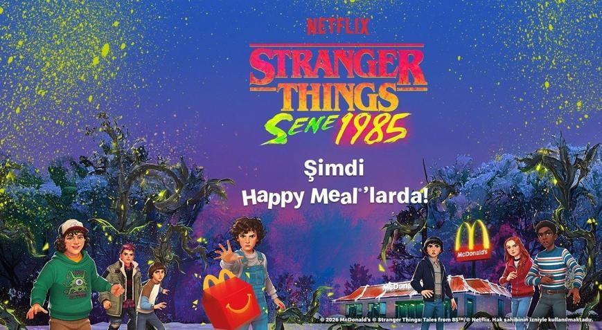 Stranger Things Dünyası Sene 1985 McDonald’s Türkiyede