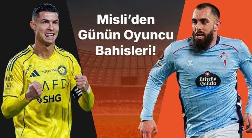 Cristiano Ronaldo golleriyle Al Nassr’ı taşıyor, Celta’da Iglesias gollerine devam ediyor İşte Misli’den günün oyuncu bahisleri
