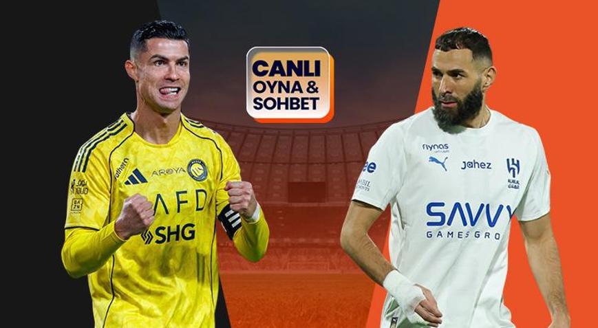 Şampiyonluk için kritik maçta Al Nassr, Al Hilal’i ağırlıyor Maçın heyecanı canlı sohbet ile Misli’de