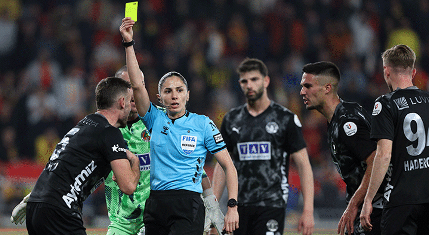 TFF açıkladı Süper Ligin son haftasında 2 kadın hakem düdük çalacak