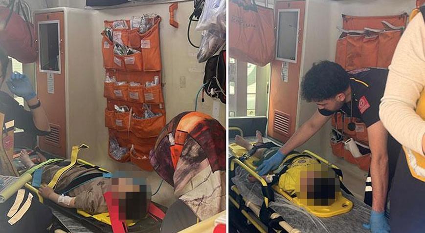 Nevşehirde korkutan olay İki kardeş oyun oynarken balkondan düştü