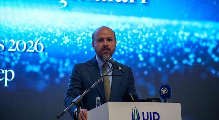 Bilal Erdoğan, Halepte düzenlenen Ortak Akıl Buluşması programında konuştu
