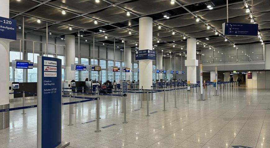 Frankfurt Havalimanının yolcu sayısı grevler nedeniyle azaldı