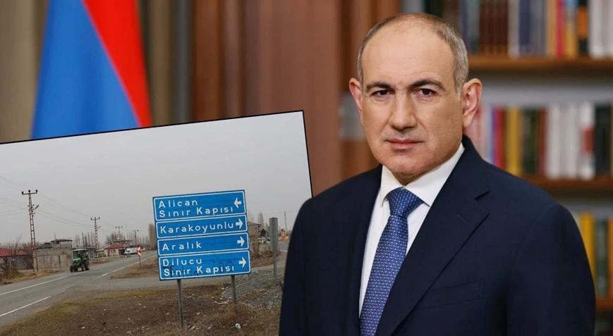 Paşinyandan Türkiye-Ermenistan sınırı açıklaması Açılmasını istiyoruz