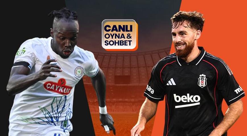 Beşiktaş, sezonu Rizespor deplasmanında kapatıyor Maçın heyecanı canlı sohbet ile Mislide