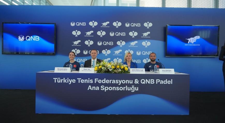 QNB Türkiye ve Türkiye Tenis Federasyonu’ndan padelin geleceği için stratejik iş birliği