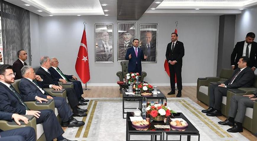 Bakan Gürlek Kayseride yargı camiasıyla buluştu