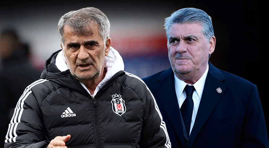 Şenol Güneşten Beşiktaş açıklaması Başkan Serdal Adalıyı işaret etti
