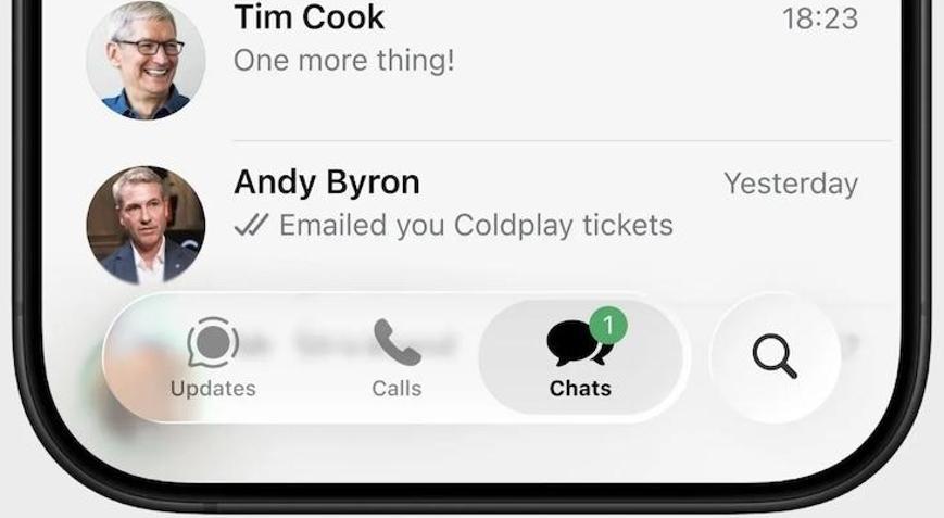 WhatsAppın yeni tasarımı daha fazla kişiye sunulmaya başlandı