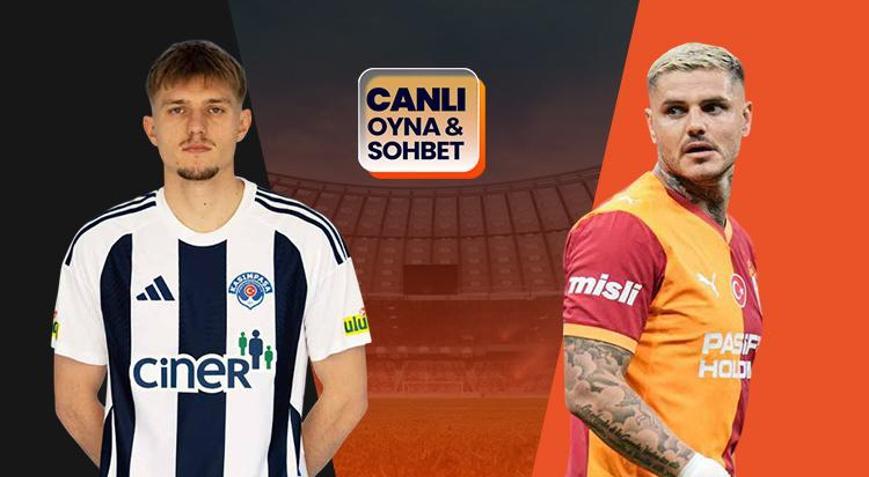 Galatasaray, Kasımpaşaya konuk oluyor Maçın heyecanı Mislide
