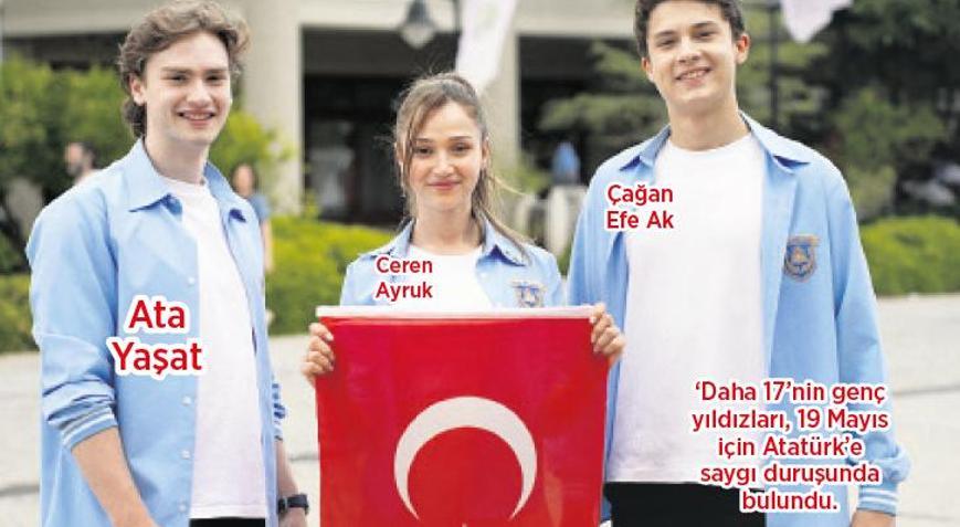 19 Mayıs ruhunu sete taşıdılar