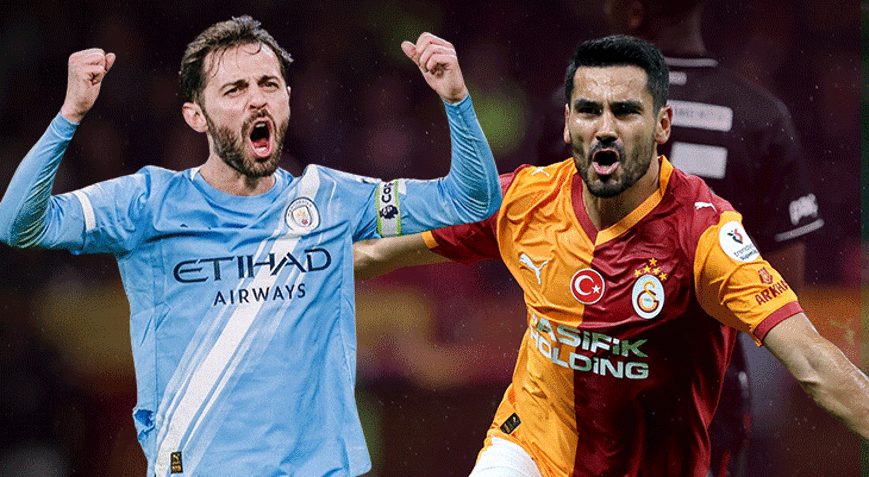 Galatasarayda Bernardo Silva için sürpriz gelişme ortaya çıktı İlkay Gündoğan detayı
