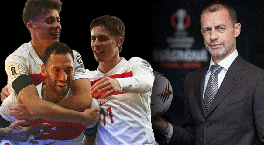 UEFA Başkanı Ceferinden Milli yıldızlara övgü Arda Güler ve Kenan Yıldız olağanüstü yetenekler