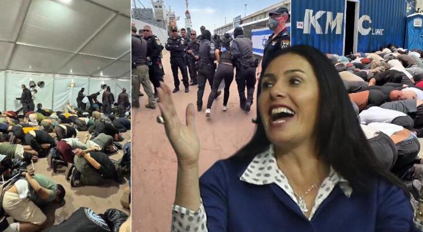 İsrailli bakan Regevden terörist Ben-Gviri aratmayan sözler: Sumud aktivistleri için hapishaneyi işaret etti