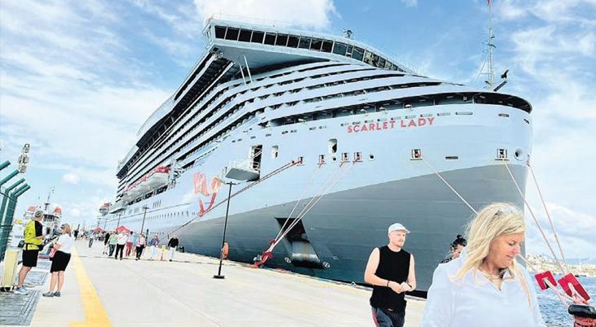 Bodrum’da kruvaziyer bereketi