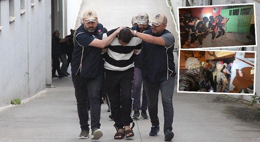 Adanada DEAŞın uyuyan hücresine darbe 16 kişi yakalandı