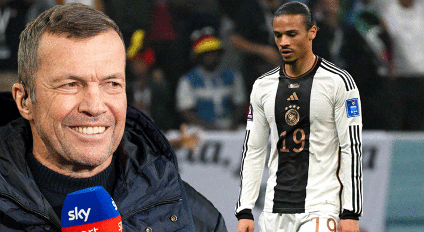 Dünya Kupası öncesi Lothar Matthaustan Leroy Sane tepkisi