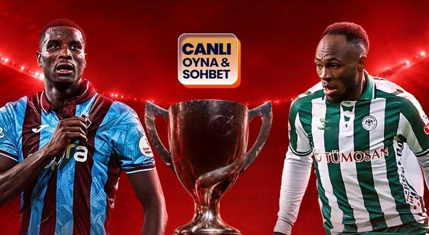 Türkiye Kupası’nda final zamanı Trabzonspor-Konyaspor maçının heyecanı canlı sohbet ile Misli’de