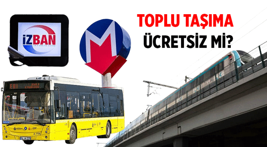 VATANDAŞIN DİKKATİNE 🚌Toplu taşıma ne zaman ücretsiz, 25 -26 Mayıs yarın otobüsler, metrolar, marmaray, İzban, Başkentray bedava mı 2026 Kurban Bayramında toplu taşıma ücretsiz hak ne zaman, saat kaçta başlıyor ve bitiyor