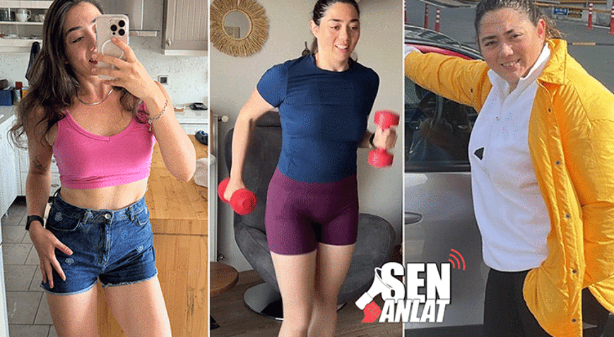 Evde sporla gelen büyük dönüşüm ‘Diyet yapıyorum’ psikolojisine girmeden 40 kilo verdi