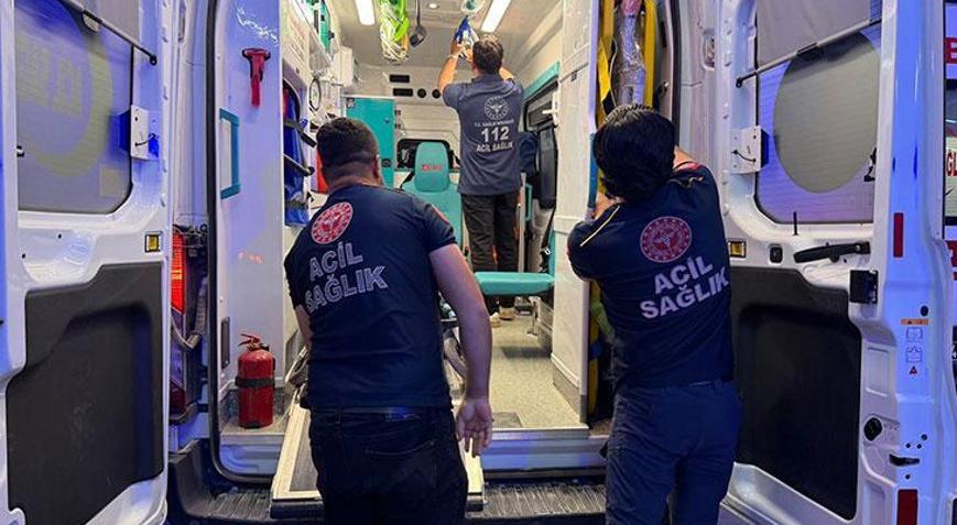 Kırılan spiral taşı boğazını kesti 26 yaşındaki genç ağır yaralandı
