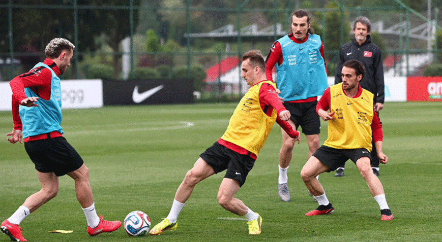 A Milli Futbol Takımı, dayanıklılık testinden geçti