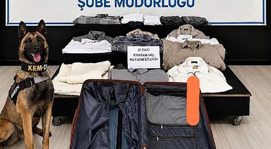 Akılalmaz yöntem Ekipler kıyafetlerine emdirilmiş halde buldu