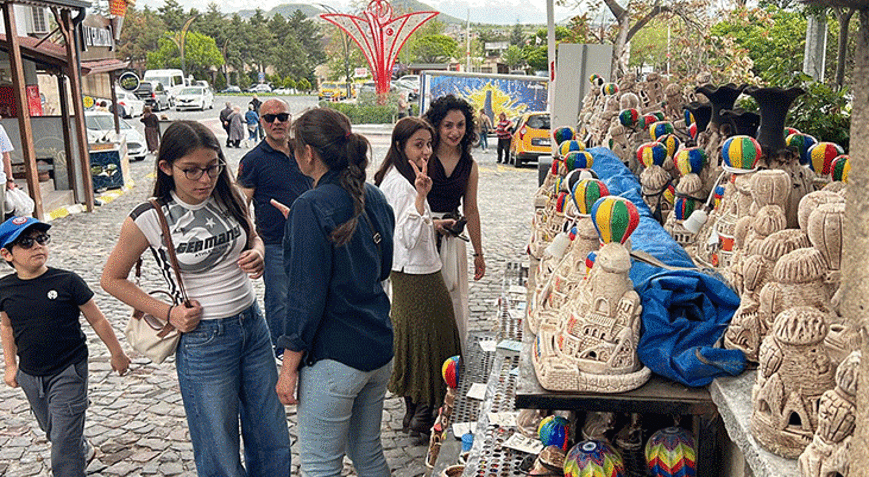 Kapadokyada bayram tatili yoğunluğu Otellerin yüzde 80i doldu