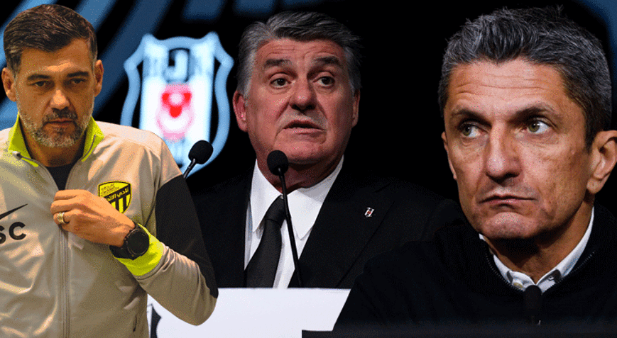 Beşiktaşta teknik direktör rotası değişti 2 aday listede