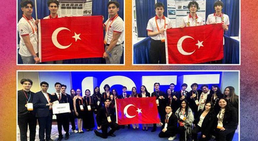 Türk öğrencilerin 9 projesi uluslararası bilim ve mühendislik yarışmasında ödül aldı