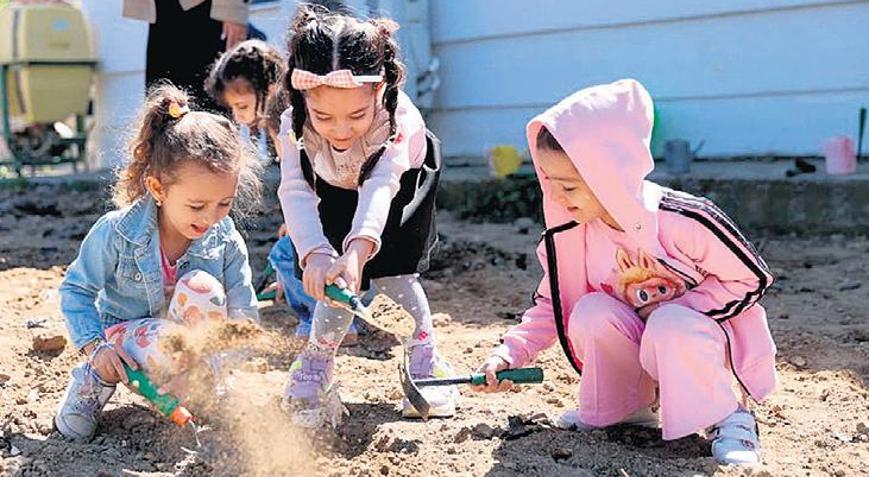 Minik öğrenciler doğayla buluştu