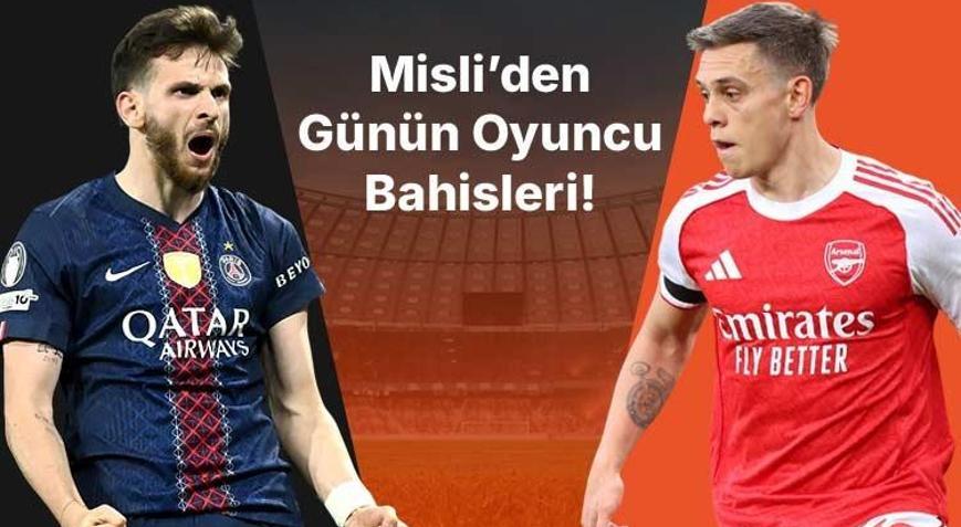 PSG’nin Devler Ligi golcüsü Kvaratskhelia Arsenal’de en büyük şut tehditi Trossard… İşte Misli’den günün oyuncu bahisleri