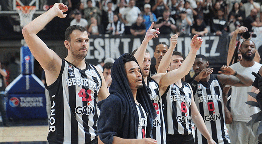 Basketbol Süper Liginde Beşiktaş yarı finale yükseldi