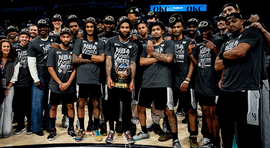 San Antonio Spurs, NBA finaline yükseldi 12 yıl sonra