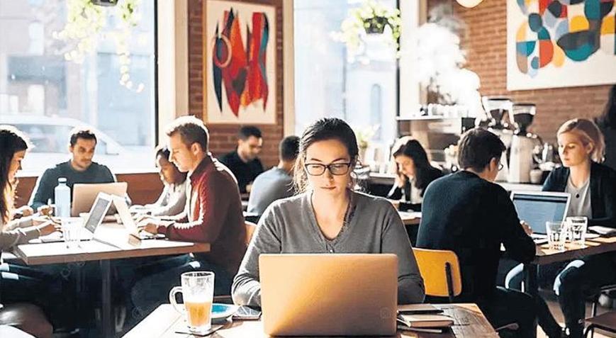 Kafelerde laptop krizi