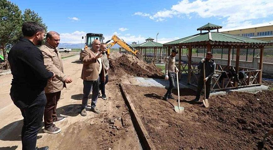 Erzurumda yapılan millet bahçesine İçişleri Bakanı Mustafa Çiftçinin adı verilecek