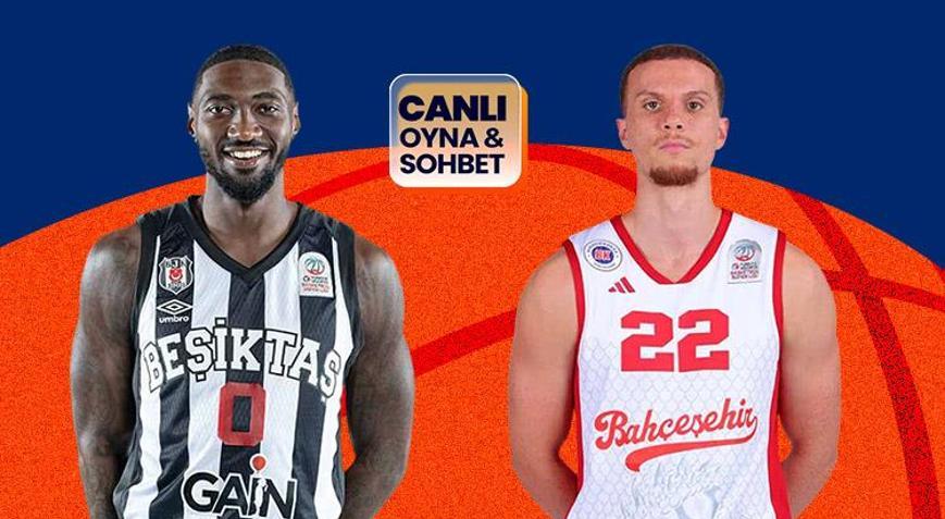 Beşiktaş GAİN, Bahçeşehir Kolejini ağırlıyor Maçın heyecanı canlı sohbet ile Mislide