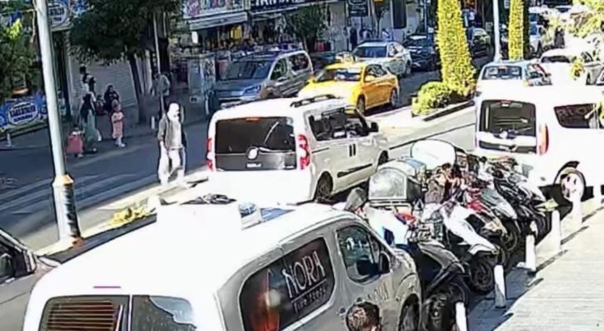 Otomobil yol verdi, motosiklet duramadı 5 yaşındaki otizmli Zümre’nin kahreden ölümü kamerada