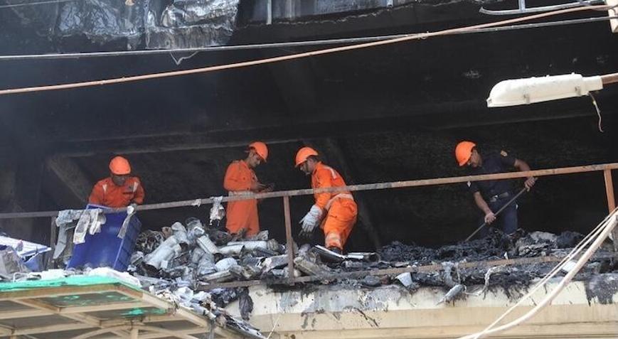 Hotel restaurant fire in New Delhi kills at least 21