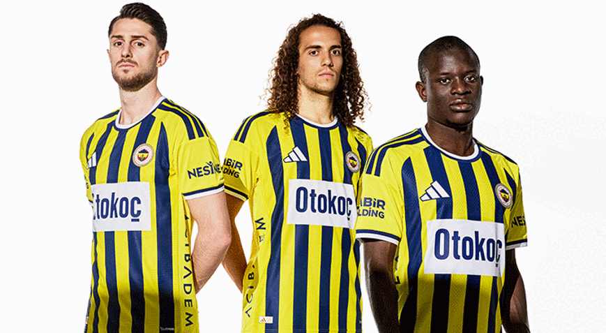 Fenerbahçenin yeni sezon formaları resmen tanıtıldı