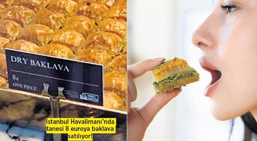 1 dilim baklava 427 lira olur mu