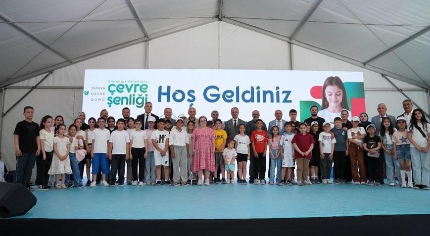 Ümraniye’de ‘Çevre Şenliği’ düzenlendi