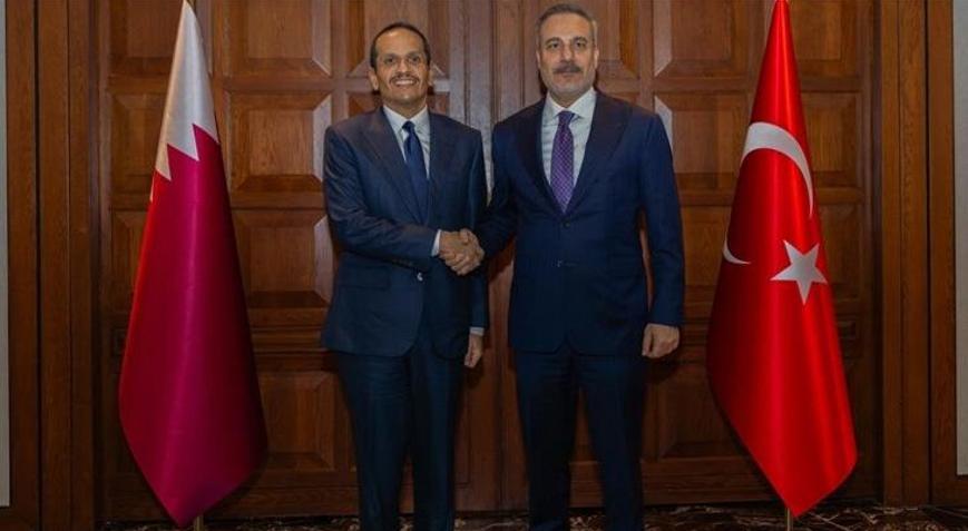 Dışişleri Bakanı Hakan Fidan, Al Sani ile görüştü