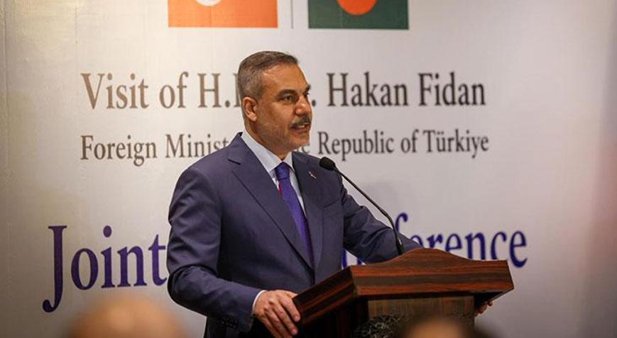 Dışişleri Bakanı Hakan Fidan Bangladeşte: Rohingya krizini gündemde tutmak için yoğun çaba sarf ediyoruz