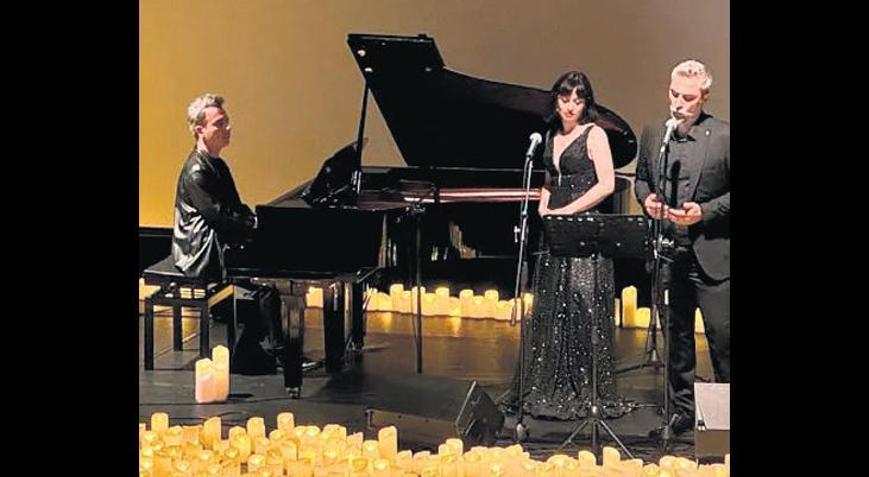 Tarihi mekânda büyüleyici gece